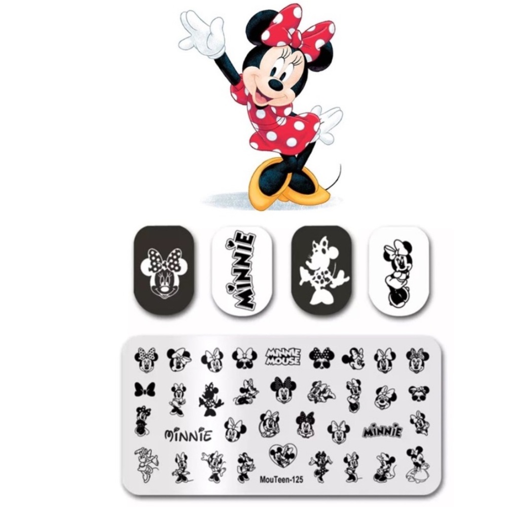 $5 NAIL STAMPING PLATE. STAINLESS STEEL WITH PLASTIC BASE. NEW. $5 IF BUNDLED